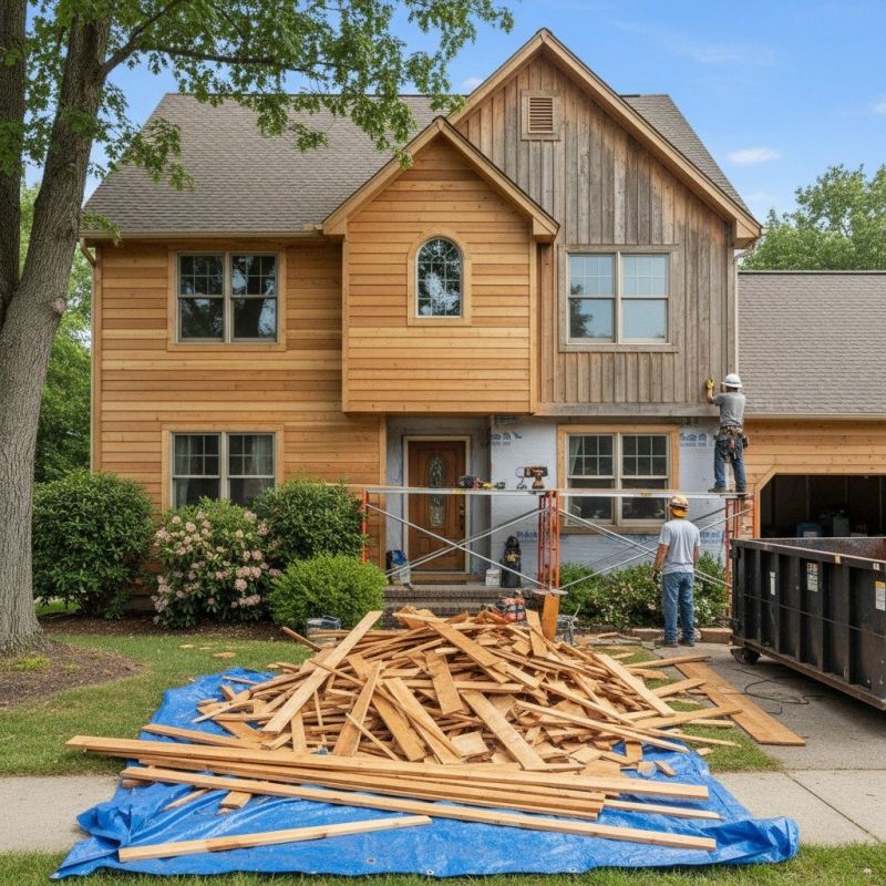 Barn Siding Installation detail