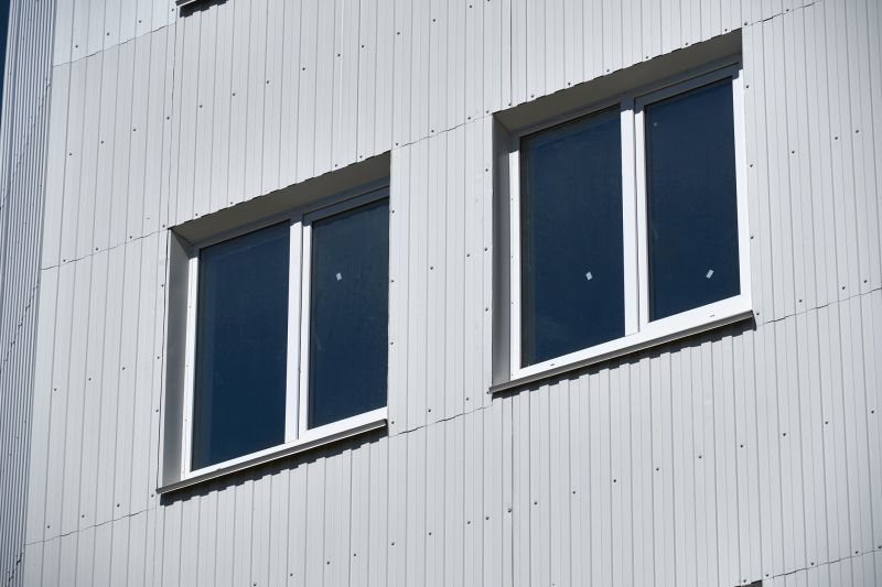 Metal Siding on a Commercial Building