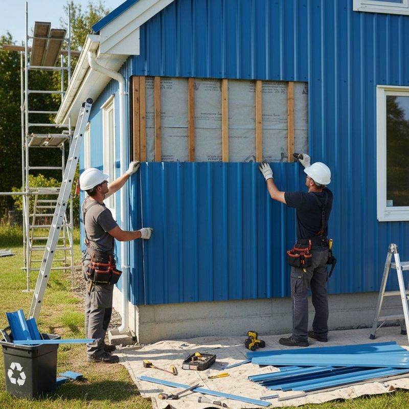 Tin Siding Repair
